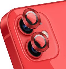 iPhone 11 / 12 / 12 Mini Kırmızı Kamera Lens Koruyucu
