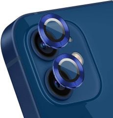 iPhone 11 / 12 / 12 Mini Mavi Kamera Lens Koruyucu