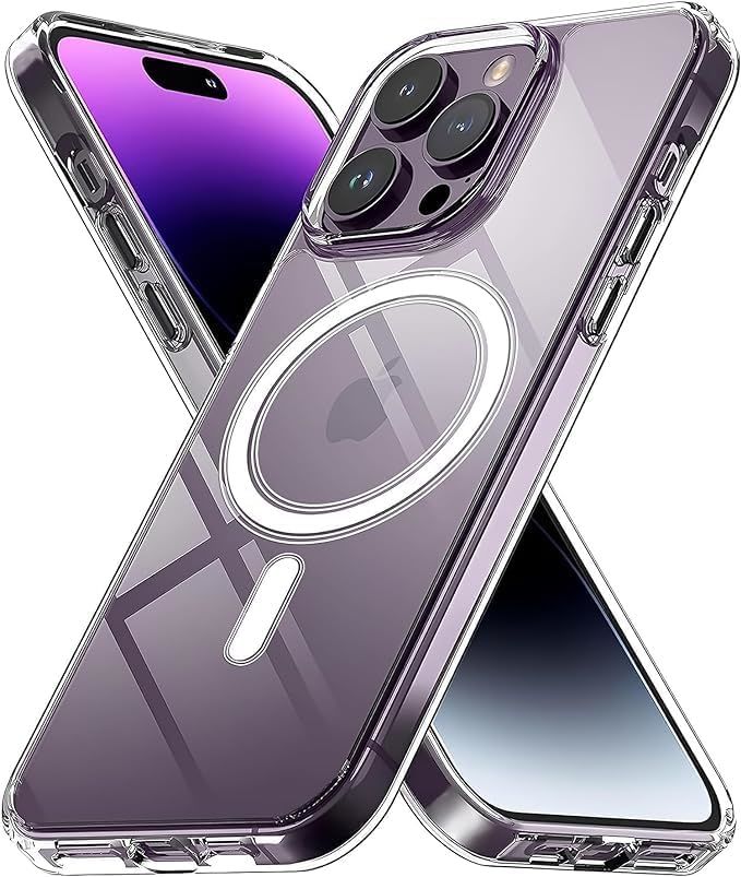 iPhone 14 Pro Max MagSafe Şeffaf Kılıf