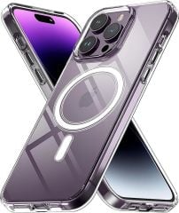 iPhone 14 Pro Max MagSafe Şeffaf Kılıf