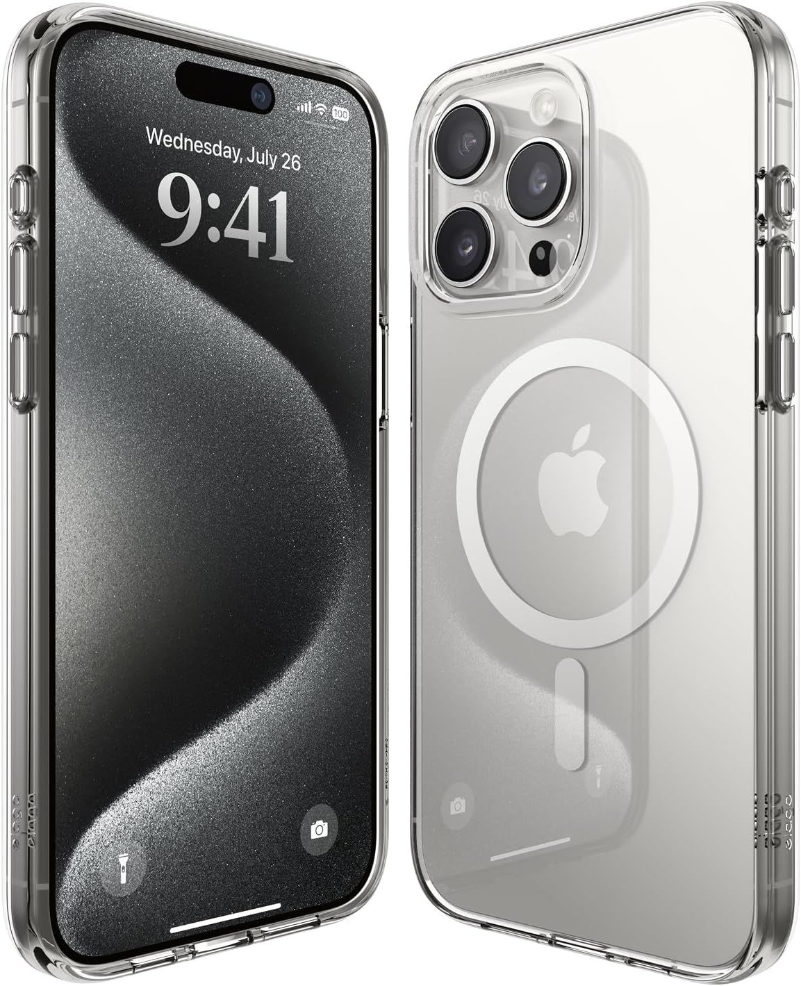 iPhone 15 Pro Max MagSafe Şeffaf Kılıf