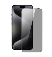 (GUARD HAYALET) Iphone 15 Pro Max Uyumlu Hayalet Tam Kaplayan Guard Serisi Cam Ekran Koruyucu