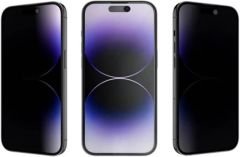 (GUARD HAYALET) Iphone 14 Pro Max Uyumlu Hayalet Tam Kaplayan Guard Serisi Cam Ekran Koruyucu