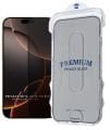 (MAGIC HAYALET) iPhone 16 Pro Uyumlu Hayalet Özellikli Kolay Kurulum Premium Cam Ekran Koruyucu
