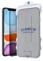 (MAGIC HAYALET) iPhone 11 Uyumlu Hayalet Özellikli Kolay Kurulum Aparatlı Premium Cam Ekran Koruyucu