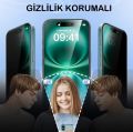 (ARMOR HAYALET) iPhone 16 Plus Uyumlu Hizalama Aparatlı Hayalet Özellikli Armor Ekran Koruyucu