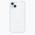 (IC) iPhone 15 Plus Uyumlu ANİMASYONLU Şeffaf Sert Mika SARARMAZ Magsafe İnce Fit Kılıf Tasarım