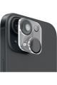 (TAM LENS) iPhone 15 / 15 Plus Uyumlu Tek Parça Tam Kapatan Kamera Lens ve Yüzey Koruyucu