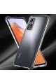 (TIPALI ŞEFFAF) Redmi Note 11 Kamera Koruyuculu Şarj Yeri Tıpalı Yumuşak Şeffaf Silikon Kılıf