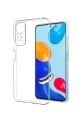 (TIPALI ŞEFFAF) Redmi Note 11 Kamera Koruyuculu Şarj Yeri Tıpalı Yumuşak Şeffaf Silikon Kılıf