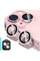 (SAFIR) Iphone 15 / 15 Plus Uyumlu Safir Kamera Lens Koruyucu Takma Aparatlı Kolay Kurulum