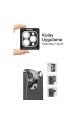 (SAFİR) Iphone 14 Pro Max / 14 Pro Uyumlu Safir Kamera Lens Koruyucu Takma Aparatlı Kolay Kurulum