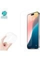 (ESNEK NANO CAM) iPhone 16 Plus Uyumlu Ultra İnce Darbe Korumalı Esnek Nano Mizer Ekran Koruyucu