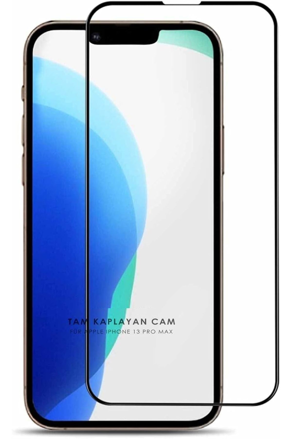 (GUARD TAM) Iphone 13 Pro Max / 14 Plus Uyumlu Tam Kaplayan Guard Serisi Cam Ekran Koruyucu