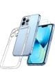 (2 CAM + 1 KILIF) iPhone 13 Pro Max Uyumlu 1 Şeffaf Silikon Kılıf + 2 Cam Ekran Koruyucu