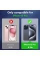 (2 CAM + 1 KILIF) iPhone 15 Pro Uyumlu 1 Şeffaf Silikon Kılıf + 2 Cam Ekran Koruyucu
