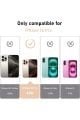 (2 CAM + 1 KILIF) iPhone 16 Pro Uyumlu 1 Şeffaf Silikon Kılıf + 2 Cam Ekran Koruyucu