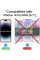 (2 CAM + 2 LENS) iPhone 14 Pro Max Uyumlu 2 Adet Ekran Koruyucu ve 2 Adet Kamera Lens Koruyucu