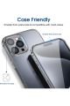 (2 CAM + 2 LENS) iPhone 15 Pro Max Uyumlu 2 Adet Ekran Koruyucu ve 2 Adet Kamera Lens Koruyucu