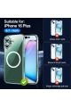 (3'ü 1 ARADA) iPhone 16 Plus Uyumlu 1 MagSafe Kılıf + 1 Ekran Koruyucu + 1 Kamera Lens Koruyucu