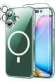 (3'ü 1 ARADA) iPhone 16 Plus Uyumlu 1 MagSafe Kılıf + 1 Ekran Koruyucu + 1 Kamera Lens Koruyucu