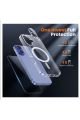 (HY+MG+LENS) iPhone 16 Uyumlu 1 Hayalet Ekran Koruyucu + 1 MagSafe Kılıf + 1 Kamera Koruyucu
