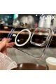 (SERT MİKA KILIF) iPhone 14 Pro Uyumlu Şeffaf Sert Mika SARARMAZ Magsafe İnce Fit Kılıf