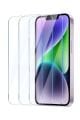 3'lü Paket iPhone 14 Plus Uyumlu Temperli HD+ Cam Ekran Koruyucu (3'lü Paket)