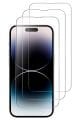 3'lü Paket iPhone 14 Pro Max Uyumlu Temperli HD+ Cam Ekran Koruyucu (3'lü Paket)