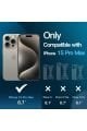 3'lü Paket iPhone 15 Pro Max Uyumlu Temperli HD+ Cam Ekran Koruyucu (3'lü Paket)