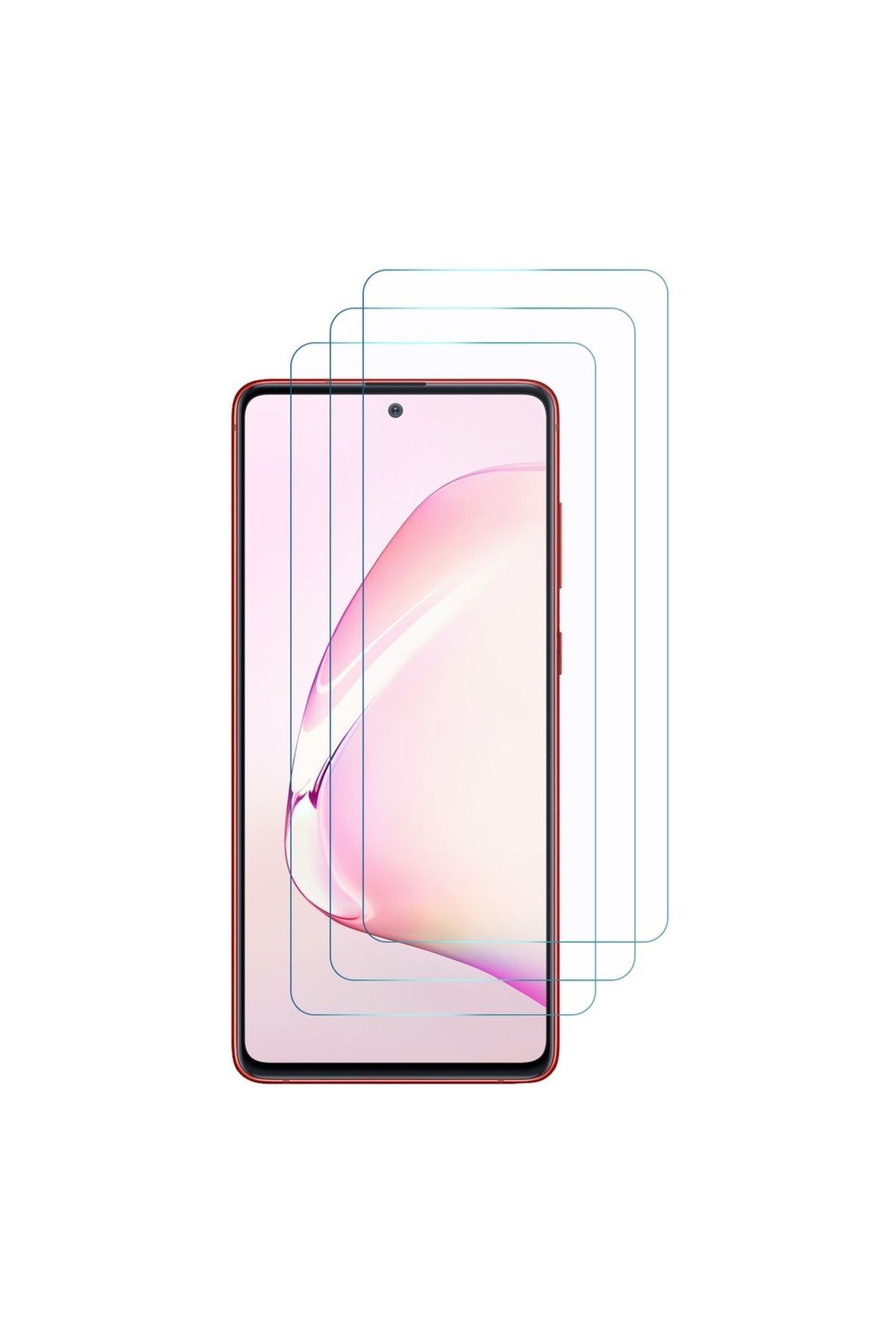 3'lü Paket Redmi Note 10 Uyumlu Temperli HD+ Cam Ekran Koruyucu (3'lü Paket)