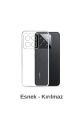 (LUX SEFFAF) Xiaomi Mi 15 Uyumlu Kamera Koruyuculu Yumuşak Lux Şeffaf Silikon Kılıf