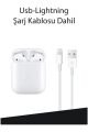 Pods Kablosuz Kulaklık / Bluetooth 5.3 / HD Mikrofon / Stereo Ses ( 2 Yıl EVAX Garantilidir )