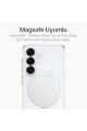 (MAGSAFE) Samsung Galaxy S25 PLUS Uyumlu MagSafe Wireless Özellikli Şeffaf Kılıf