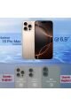 (KAPAKLI) iPhone 16 Pro Max Uyumlu Kapaklı Deri Görünümlü Kamera Korumalı İç Kartlıklı Kılıf Flip