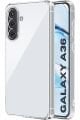 (LUX ŞEFFAF) Samsung Galaxy A36 Şeffaf Kamera Yeri Korumalı Silikon Kılıf