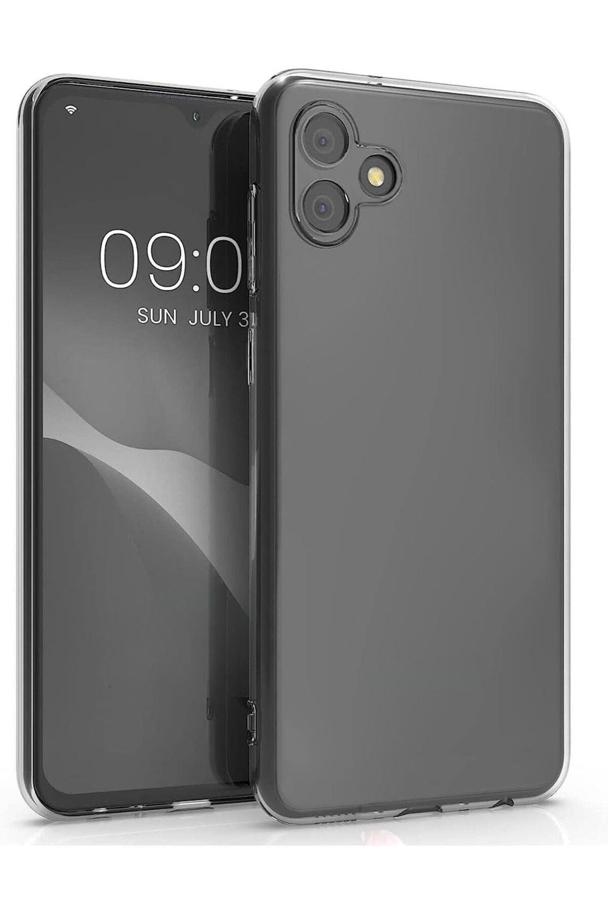 (LUX ŞEFFAF) Samsung Galaxy A06 Şeffaf Kamera Yeri Korumalı Silikon Kılıf
