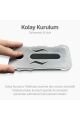 (MAGICBOX TAM) iPhone 16e (2025) Uyumlu Kolay Kurulum Aparatlı MagicBox Tam Kaplayan Ekran Koruyucu