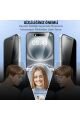 2H1M iPhone 16e (2025) Uyumlu 2 Hayalet Cam Ekran Koruyucu & 1 Magsafe Kılıf