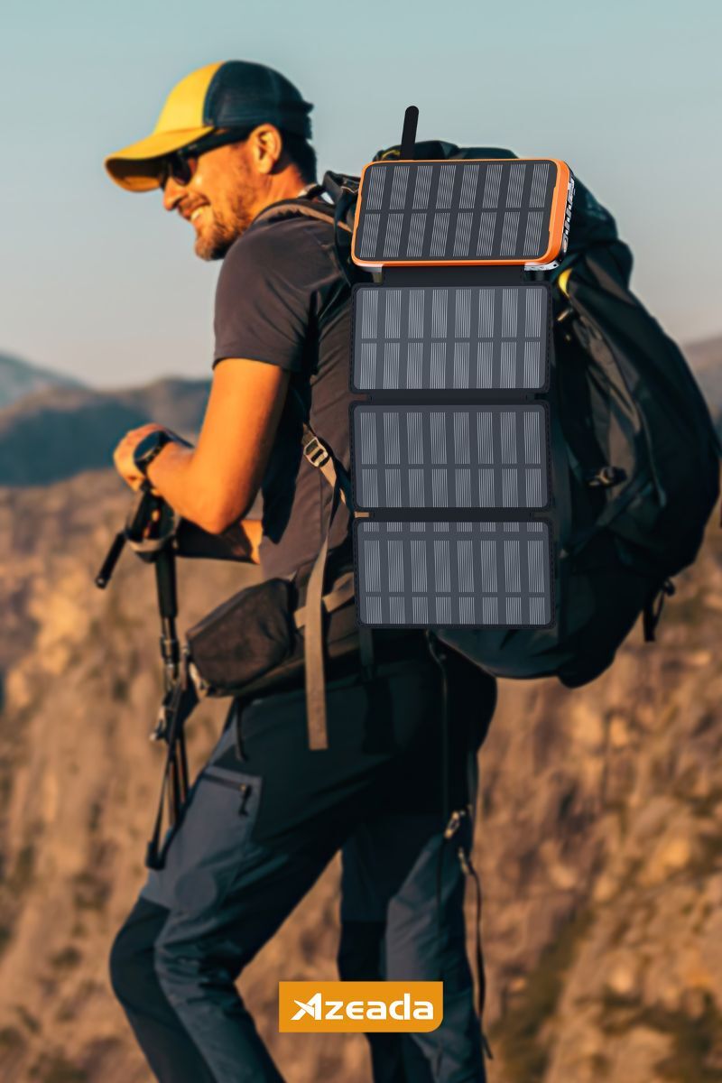 Azeada AZ-P16 22,5W 20000mAh Power Bank Dahili Kablolu